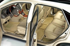 Коврики Mercedes-Benz GLK-Classe (X204) 2008 3D бежевый "Royal Magic Mat"