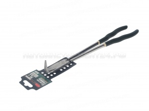 Утконосы RF-5047P3L изогнутые с удлиненными рукоятками 90° CR-V 16"-400мм, на пластиковом держателе ROCKFORCE /1/