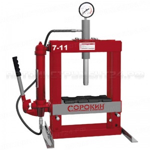 Пресс гидравлический 10т настольный