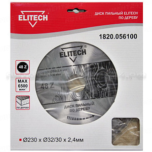 Пильный диск Elitech 1820.056100