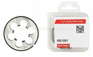 Плашка 007 метр. Эксперт M8 x 1,0 (4341) Пласт бокc