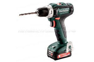 PowerMaxx BS 12 Акк.шпв. 2х2.0 Ач LiIon,кейс Metabo