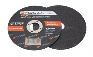 Круг отрезной по металлу 115x3.2x22.23мм Forsage F-CW104