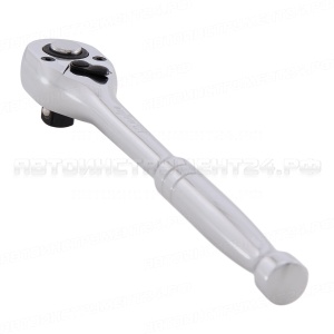 Рукоятка трещоточная 1/2"DR, металлическая ручка, 72 зубца