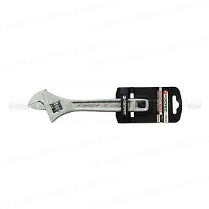 Ключ разводной Profi CRV 8"-200мм (захват 0-25мм), на пластиковом держателе Forsage F-649200