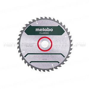 Пильн. диск PrecisionCutClassic 235x30 40WZ 15° /B Metabo