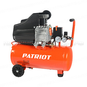 Компрессор PATRIOT EURO 24/240, 1.5 кВт, выход быстросъём, выход елочка 8 мм., 525306365