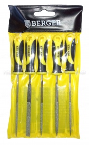 Набор надфилей с алмазным напылением 5 предметов BERGER BG1148