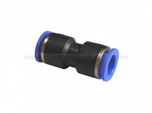 Фитинг трубок прямой 6мм PUC 06 /50/150/3000, шт