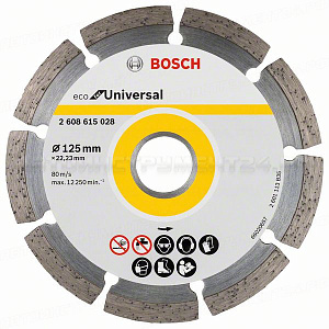 10 шт. алм диск ECO Universal 125-22,23, 2608615041