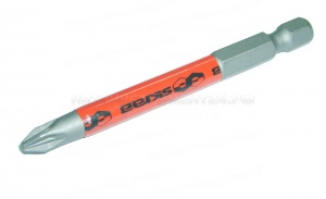 Биты PZ 3 x 50 мм 10шт. SKRAB красные 43625