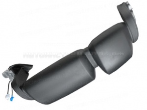 Зеркало ZL-59-018HR (ZL-213HR) 900х230 (24v) (подогрев) Iveco stralis 07г (короткое) правое, шт