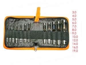 Набор пробойников 3-19 мм 12пр. 26302