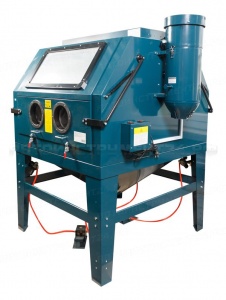Пескоструйная камера с очисткой воздуха (1200л,220В,3.4-6.1атм) Forsage F-SBC1200