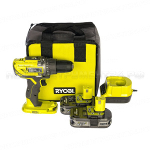 Аккумуляторная дрель-шуруповёрт RYOBI R18DD3-225S