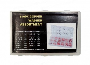 Набор медных шайб 150 шт (кор.50 к-т)