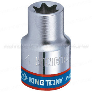 Головка торцевая TORX Е-стандарт 3/8";, Е11, L = 28 мм KING TONY 337511M