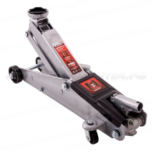 Домкрат гидравлический подкатный, 3 т, h подъема 130–410 мм
