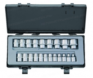 Набор головок 21пр. 6 гр 8-32мм 1/2" 4212