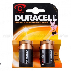 Элемент питания C: LR14-BC2 ALKALINE BASIC 1,5V DURACELL /2/20/60