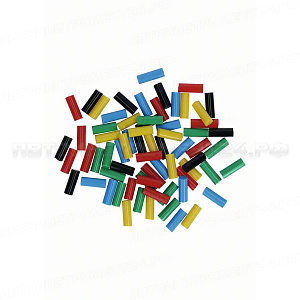 Клеевые стержни для Gluey 7x20 мм 70 шт. цветные, 2608002005