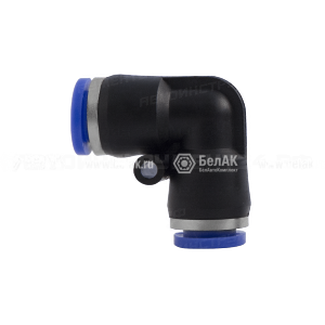 Фитинг пластиковый L-образный (угловой) PUL D=4 мм