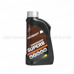 Масло PATRIOT COMPRESSOR OIL GTD 250/VG 100 0,946л., 850030600
