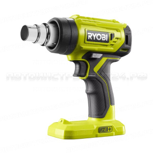 Аккумуляторный строительный фен RYOBI R18HG-0