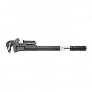 Ключ трубный с телескопической ручкой 18"(L 490-640мм, 100мм) Forsage F-68418L