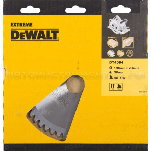 Пильный диск DeWalt DT 4094