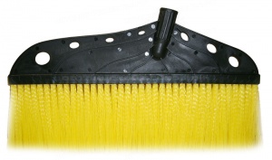 Метла садовая, нейлон., плоская 400мм, ЧЕРНАЯ DB-40 27035