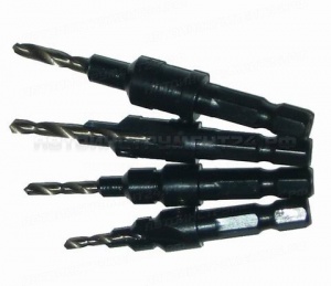 Набор зенковочных сверл 4пр. 30152