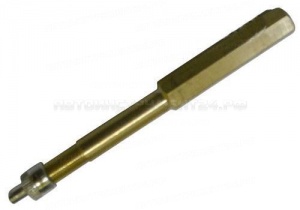 Удлинитель наконечника прямой 120мм упак 10шт (латунь)*