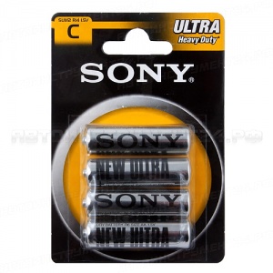 Элемент питания AA: R6-BC4 SALINE NEW ULTRA 1,5V SONY /4/48/240
