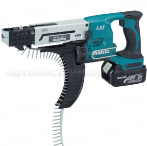 Аккумуляторный магазинный шуруповерт Makita DFR550RFE