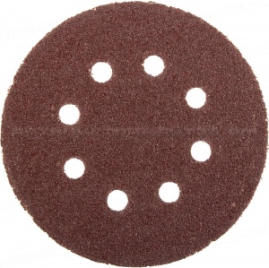 Круг STAYER "PROFI" из абразивной бумаги перфорированный, 125мм/ №40, 5шт