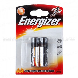 Элемент питания AA: LR6-BC2 ALKALINE MAX 1,5V ENERGIZER /2/24