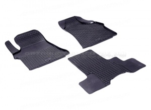 Коврики Hyundai Starex (H1) II 2007 резиновый "Сетка" (Seintex) 84811