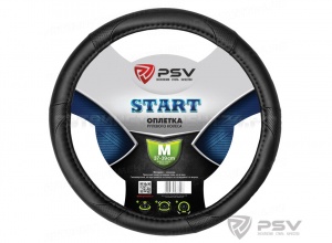 Оплётка на руль START (AVATAR) (Черный) M