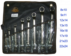 Набор накидных ключей 8-24мм 8пр. SKRAB 44361