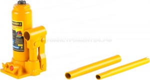 Домкрат STAYER "PROFI" гидравлический бутылочный, в кейсе, 3т, 180-340мм