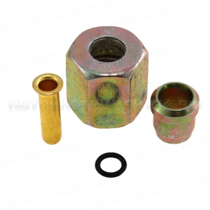 Ремкомплект для тормозной трубки D=6x4мм