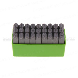 Набор клейм букв 8мм латиница