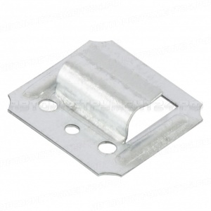 Кляймер №4, оцинкованный с гвоздями, 100 шт, Россия. СИБРТЕХ