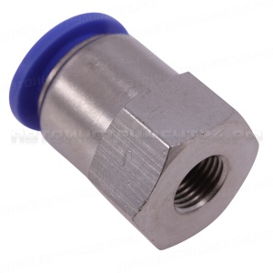 Фитинг металлический с внутренней резьбой PCF М10х1 D=12мм