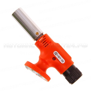 Горелка газовая с пьезоподжигом отверстие 22.5мм, максимальная температура 1450 градусов Цельсия