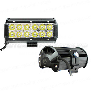 Фара светодиодная п/т и рабочего света, 10-30V, 36W (160х80мм, 12 LED)