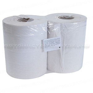Протирочный материал бумажный двухслойный в рулоне VSP-10 (KP208) 200x250мм, плотность 40гр/м2 (упаковка 2x400листов) /1