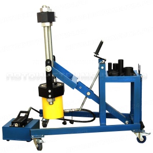 Выпрессовщик шкворней грузовиков 100 тонн