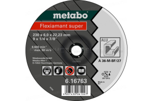 Круг обдирочный ALU Flexiamant S 230x6,0 А36М Metabo